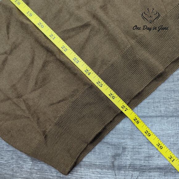 Club Room Merino Wool Blend Long Sleeve Sweater Size M - Picture 4 of 5